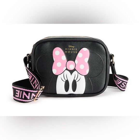 Disney | Bags | Minnie Mouse Crossbody Camera Bag Nwt | Poshmark